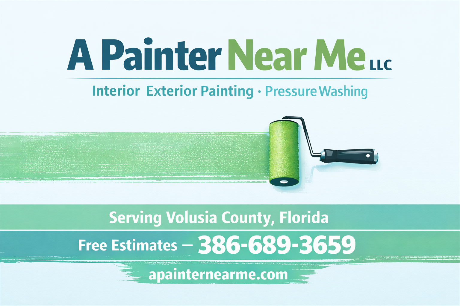 A Painter Near Me LLC business card