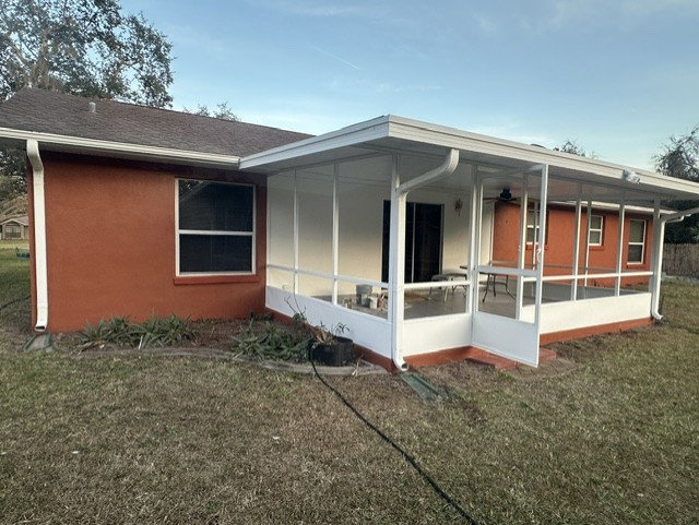 Edgewater Florida painted home and porch